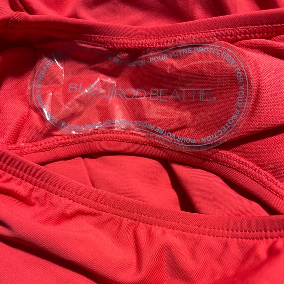 Bleu By Rod Beattie Hole In One Lattice Cap Sleeve One Piece Swimsuit - Picture 7 of 7